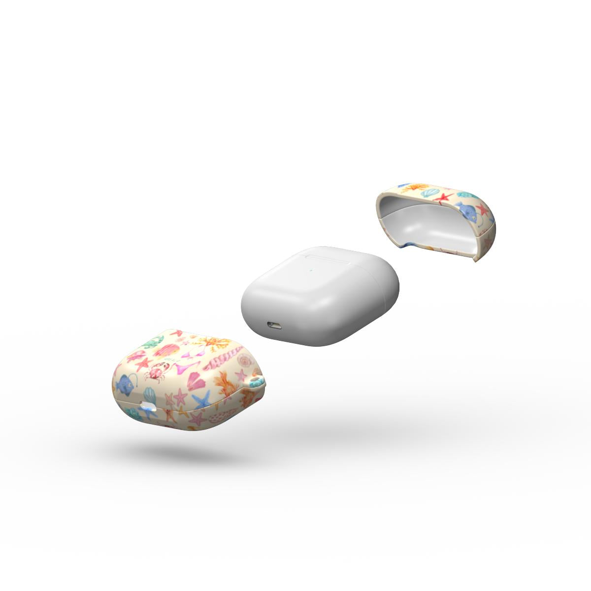 Apple AirPods 1/2 Seaside Summer Tough Case (coral)