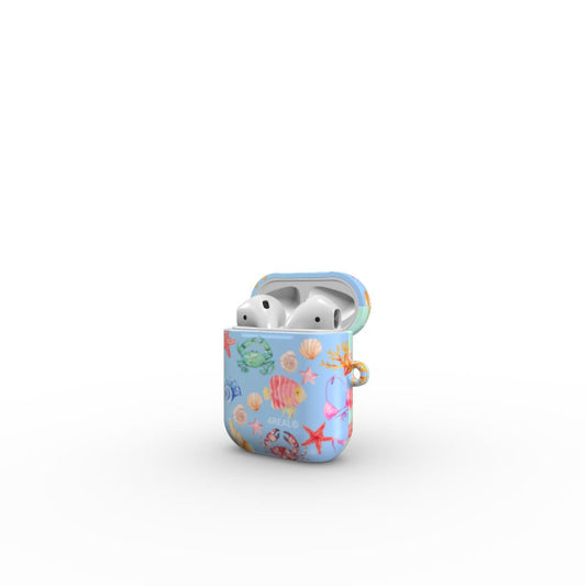 Apple AirPods 1/2 Seaside Summer tough case (gradient blue)