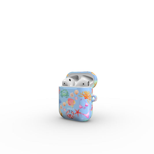 Apple AirPods 3 Seaside Summer tough case (gradient blue)
